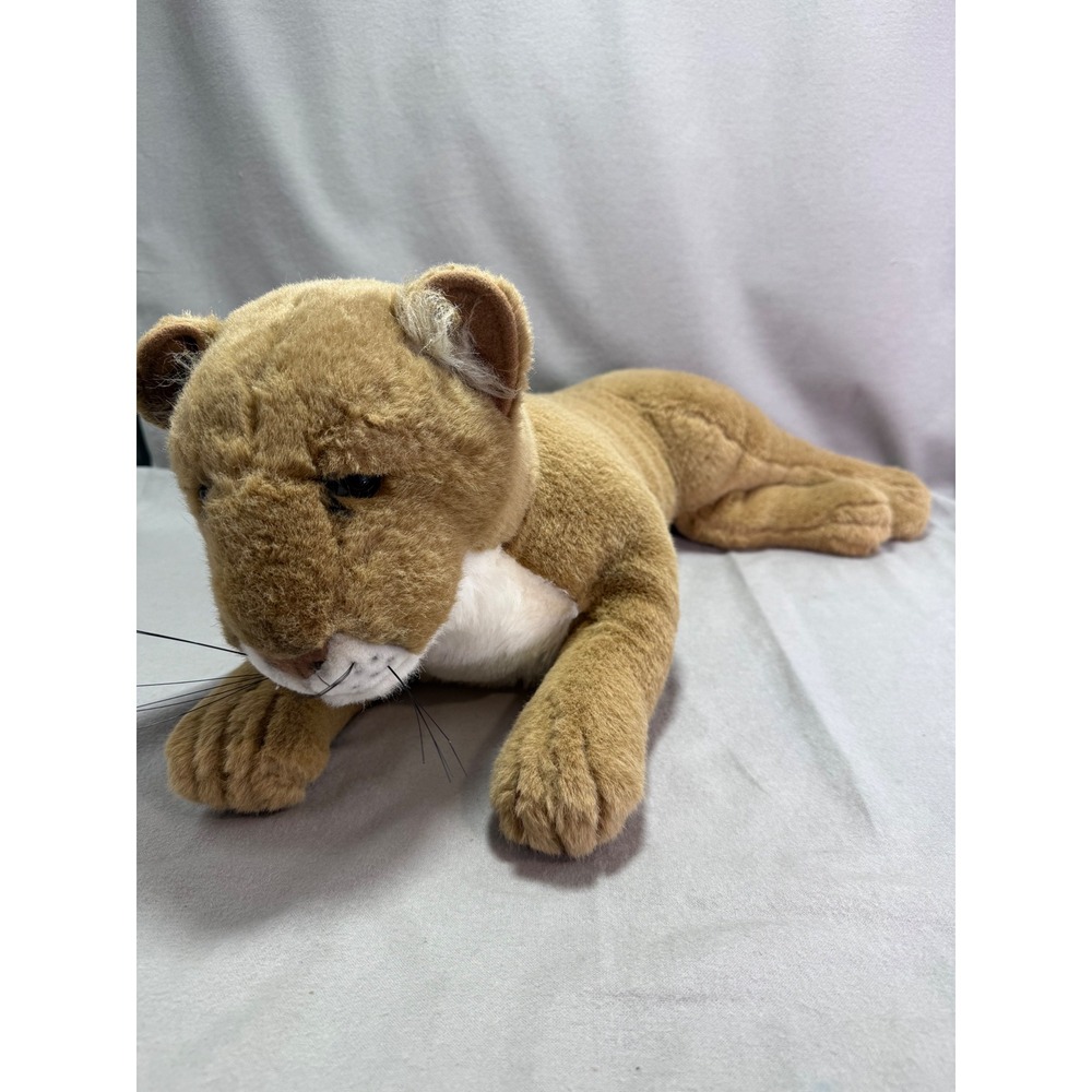 Vintage‎ Westcliff Collection Lioness Plush 25" Large Realistic Laying Lion PAF